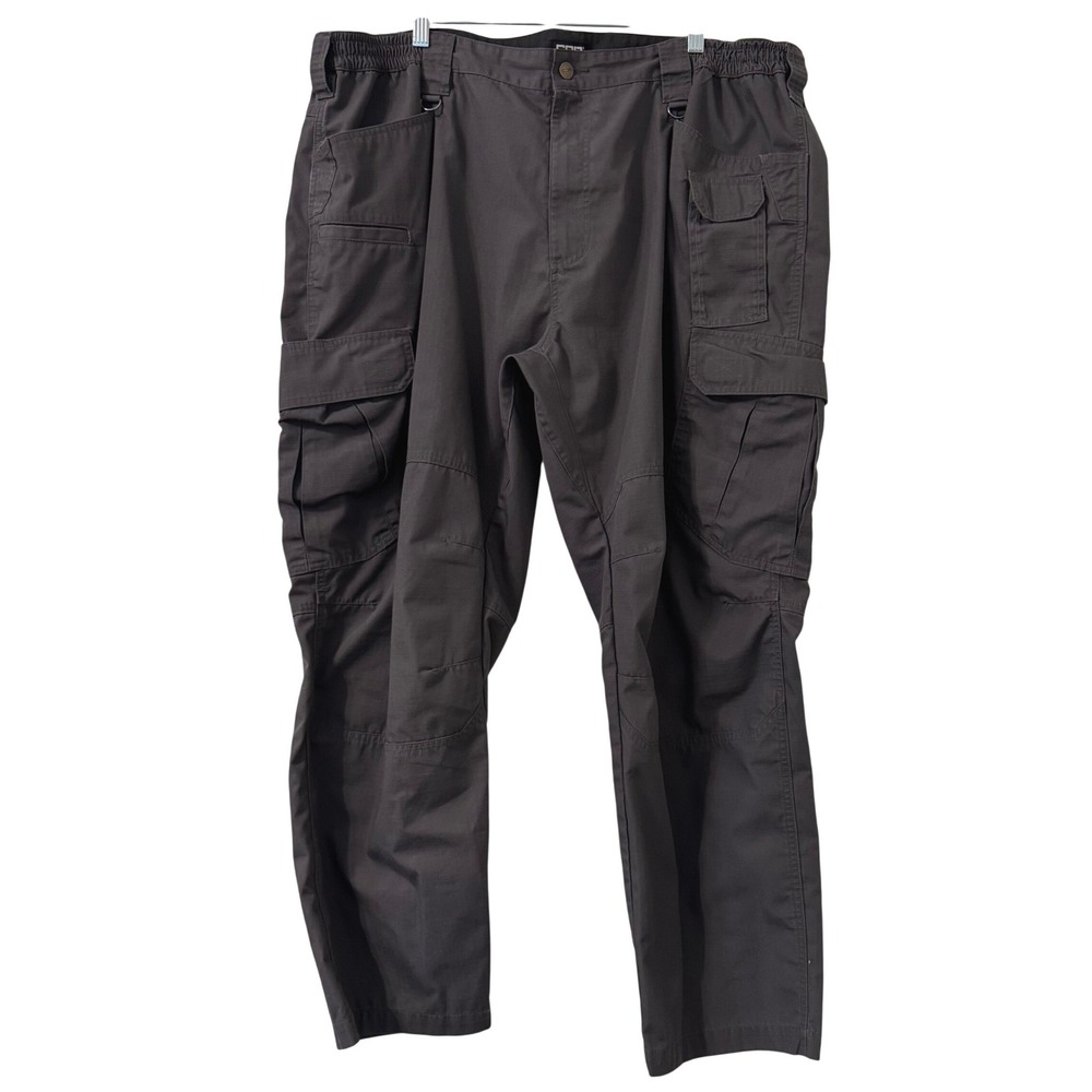 CQR Mens Tactical Cargo Pants 46x30 Gray Ripstop‎ Outdoor Utility Workwear